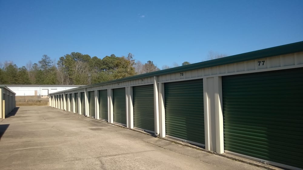 Drive-up storage units at 74Mini Storage