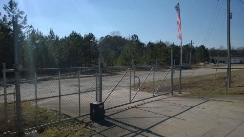 Gated entrance at 74Mini Storage